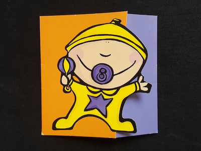 A baby card