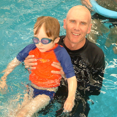 Being a Dad - Swimming lessons